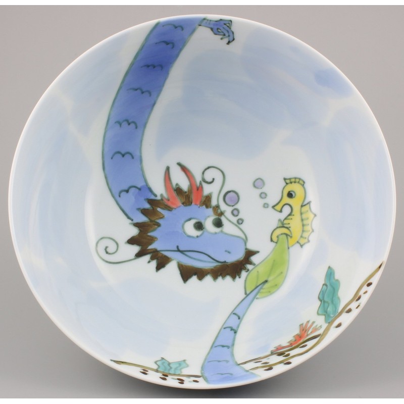 Arita Ware R0219 "Ultimate Ramen Pot" Ear Bowl (Tatsu), Diameter