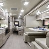 RVZONE 12V Led RV Ceiling 1100 Lumen Double Dome Light