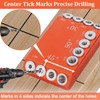 Steel DN Mate Aluminum Drill Guide, 30 45 90 Degree