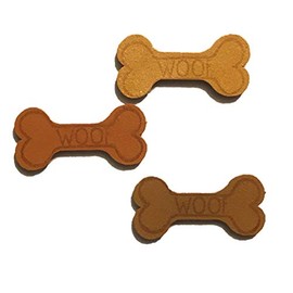 Roeda Brighten Your Life 13956m Woof Dog Treat Magnets Set of 3 Assorted Made in USA