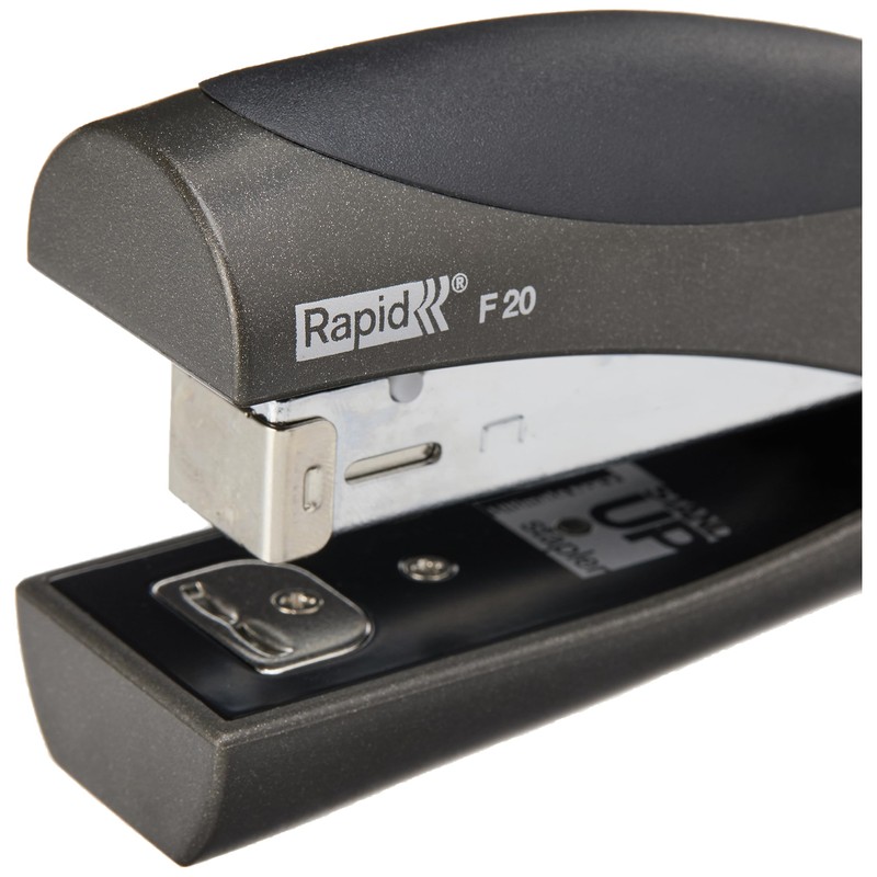 Rapid Fashion F20 Ultimate NXT Stand-up Stapler, 20 Sheet Capacity,