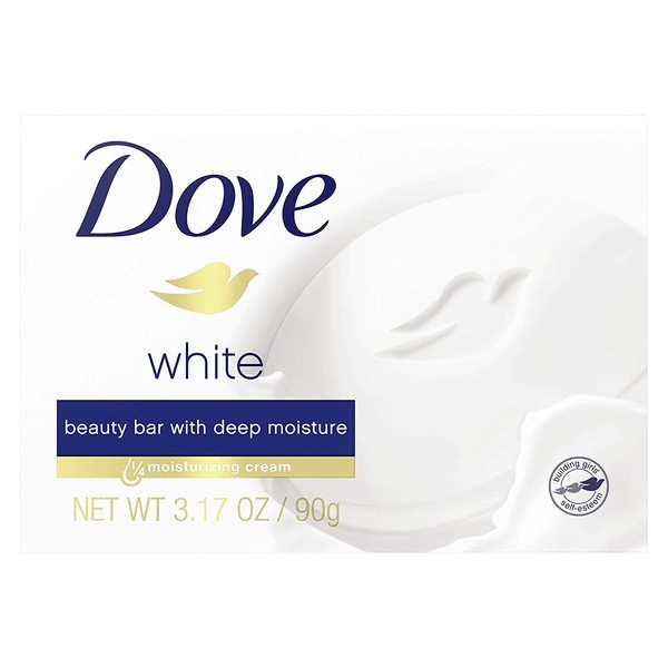 Dove Beauty Bar White 75 gr, 1 Bar