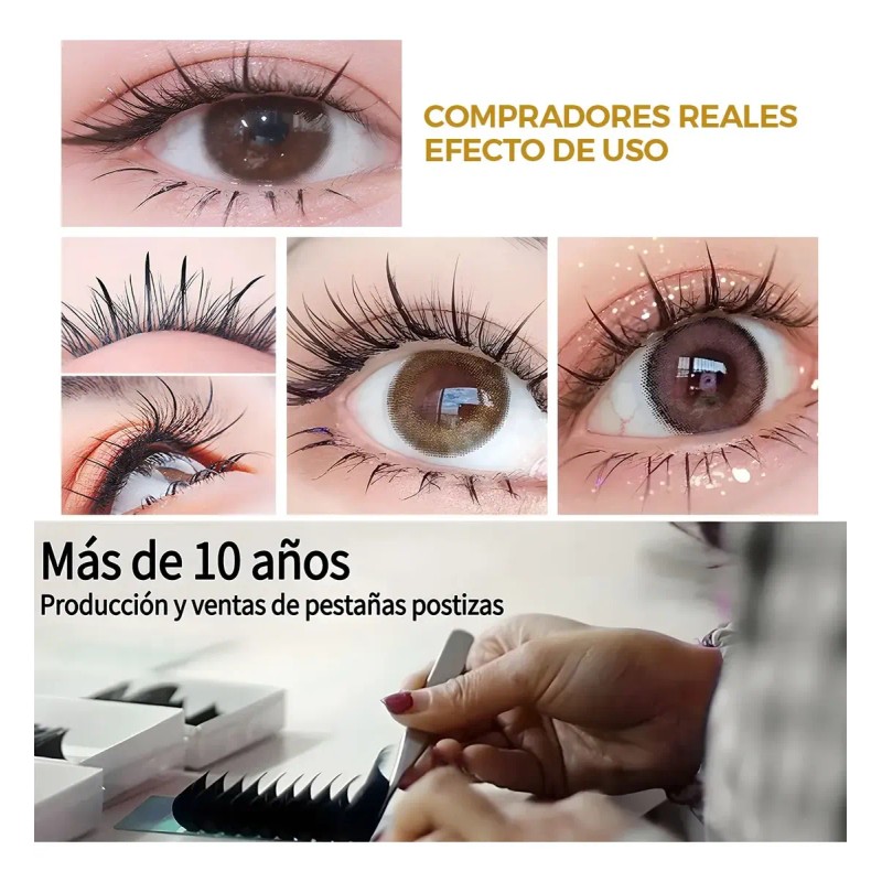 Masscaku Extensión De Pestañas Espigas A Shape Individuales