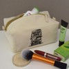 'Double Decker Bus' Canvas Wash Bag/Makeup Case (CS00040581)