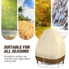 Egg Chair Cover Double - 91x87 Inch Large Patio Hanging