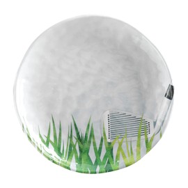 UPware 4-Piece 6 Inch Melamine Dessert Plates Appetizer Dinner Plates Small Serving Plates Party Plates Round Plate for Dessert Snack Fruit Side Dishes (Golf Club)