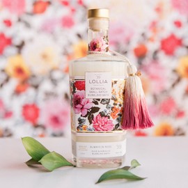 Lollia Always in Rose Bubble Bath, 25 fl. oz. – Rose & Hibiscus Scent – Soothing & Moisture-Rich Bubble Bath, Hydrating Ingredients, Enchanting Floral Bubble Bath for Women