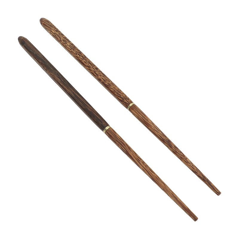 Foldable Wood Chopsticks Portable Detachable Wooden Flatware Chopsticks for Outdoor