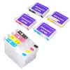 Refillable Ink Cartridge PP Cartridges Replacement for XP‑200 XP‑300 XP‑400