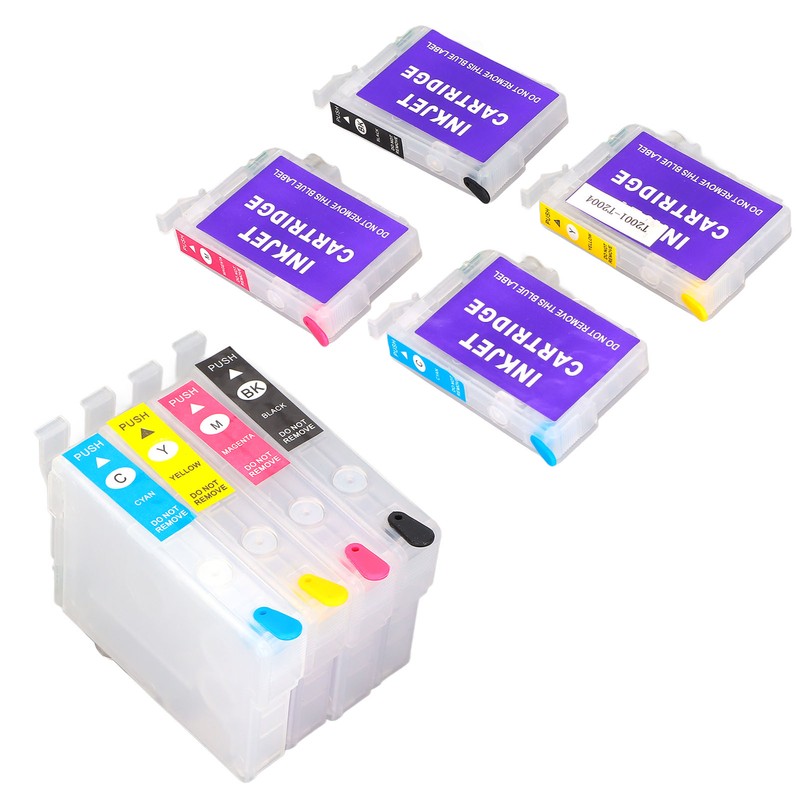Refillable Ink Cartridge PP Cartridges Replacement for XP‑200 XP‑300 XP‑400