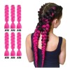 Zhang Hair Paquete De 6 Trenzas Africanas Kanekalon 1 Tono