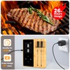 Smart Accurate Wireless Meat Thermometer - 2 Probes for BBQ,