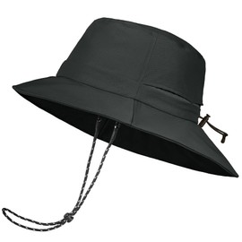 Sukeen Bucket Hat, Skin-Friendly, Shields Neck, Waterproof, Quick-Dry, Breathable, Black Bucket Hat for Gardening, Hiking