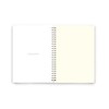 Daily Planner – A5 size with 100 undated pages of