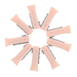 Baluue 10pcs Electric Eyebrow Trimmer Accessories Personal Eyebrow Parts Electric Eyebrow Parts Eyebrow Razor Replacement Blades Personal Razor Parts Orange Stainless Steel