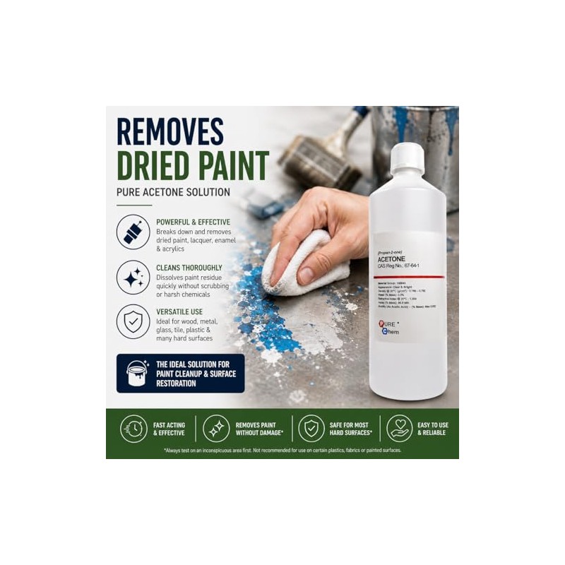 Pure Chem Acetone Gel Nail Polish Remover Nail Varnish Remover