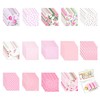 QTRQTR 84 Pcs Charm Packs for Quilting 5 Inch Pink