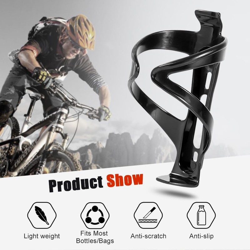 ZIMAOER Bicycle Bottle Holder with Tool Bag, Lightweight & Robust