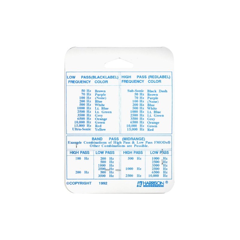 Harrison Labs FMOD Inline Crossover Pair 150 Hz High Pass