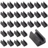 Bivethoi 30PCS Plastic Chair Feet Protectors 10mm Plastic Cap, Bar