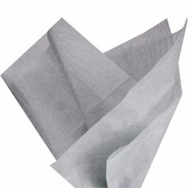 PMLAND Gift Wrapping Tissue Paper - Gray Silver Color - 20 Inches x 26 Inches 60 Sheets