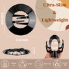 3 PCS Cozy Hair Clip,Round Flat Claw Clips for Half