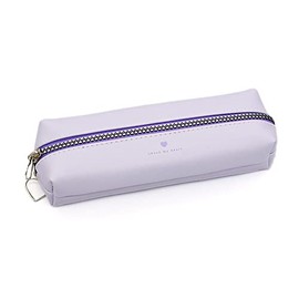 Kamio Japan Pencil Case, Pen Case, Box Type, For Girls, Hear t Holic, 2 Rooms, Purple, Heart