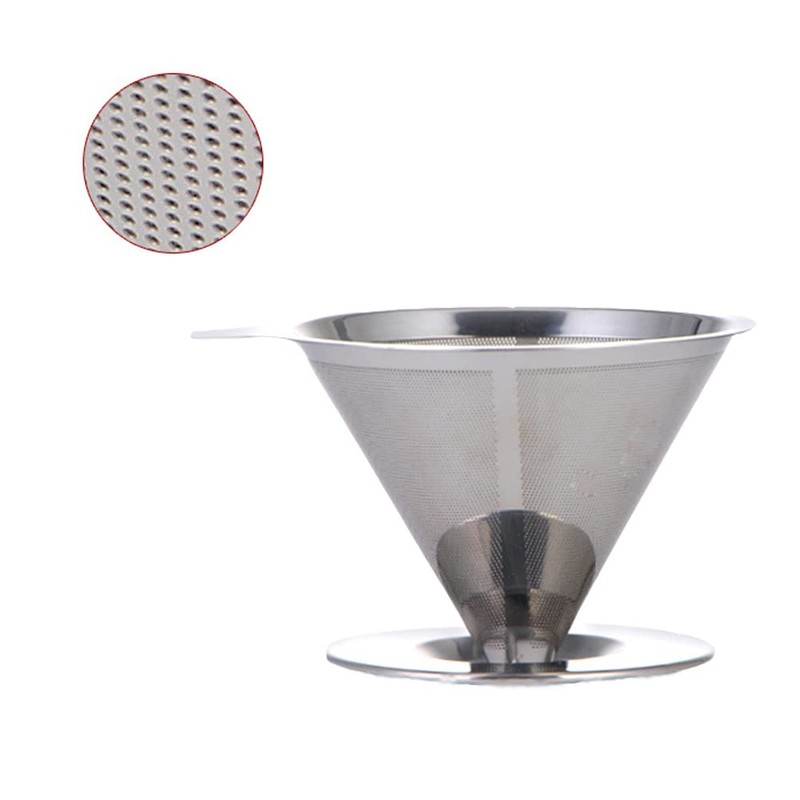 Coffee Filter, Reusable Coffee Filter, Paperless Coffee Filter, Stainless Steel