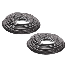 PATIKIL Brush Weather Stripping, 1/4" x 1/4" x 20 Ft Card-Slot Seal Strip Door Brush Stripping Non-Adhesive for Sliding Sash Door Window Wardrobe Seal