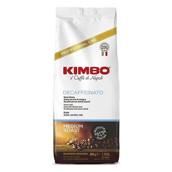Kimbo decaf coffee beans? 500g