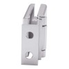 CRL MH1LBN Brushed Nickel Mini Hinge - 'L' Plate Style