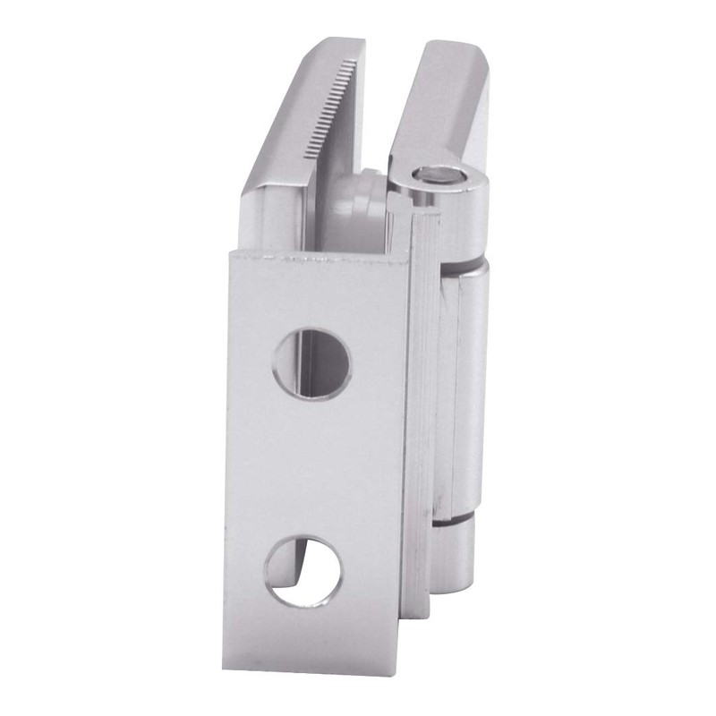 CRL MH1LBN Brushed Nickel Mini Hinge - 'L' Plate Style