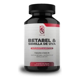 Suplemento de Betabel y Semilla de Uva Naíma en Cápsulas, 200 Unidades
