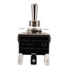 Heschen Metal Toggle Switch, C523A, DPDT, Maintained, ON/Off/ON 3 Position,
