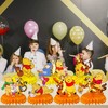Winnie Birthday Party Supplies, 7Pcs Honeycomb Centerpieces for Winnie Party