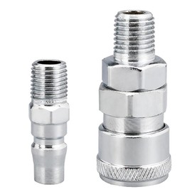 Camellooo Air Coupler, PT1/4 Internal Thread Plug, Socket for PT1/4 Internal Threads, Rc1/4, PM, 20 and SM 20, High Coupler, Improves Rust Prevention, Durability