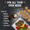 Checkered Chef Baking Sheets for Oven - Quarter Sheet Pan
