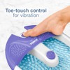 Conair Foot Pedicure Spa with Soothing Vibration Massage, Purple/White