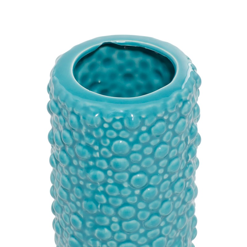 Deco 79 Ceramic Decorative Vase Centerpiece Vases with Varying Patterns,