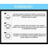 Funda Cubre Volante Deportivo Protector Antiderrapante Auto