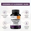 Sandhu's Elderberry Capsules with Vitamin C, Zinc & Quercetin, 120