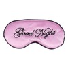 WOONEKY Silk Sleep Eye Mask for Men Women Boy Girl