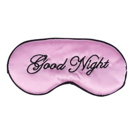 WOONEKY Silk Sleep Eye Mask for Men Women Boy Girl Embroidered Eyeshade Blindfold Soft Lightweight Comfortable for Home Travel Yoga Relaxation Color
