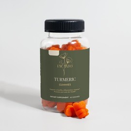 Turmeric Curcumin Gummies – Natural Health Supplement with Antioxidant & Joint Support – Vegan, Gluten-Free Dietary Supplement for Daily Wellness
