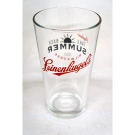 Leinenkugel's LEINENKUGELS BEER TAKE BACK SUMMER MILWAUKEE PINT GLASS, NEW!