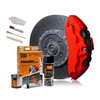 Foliatec 2175 Brake Calliper Paint Set, Matte Red
