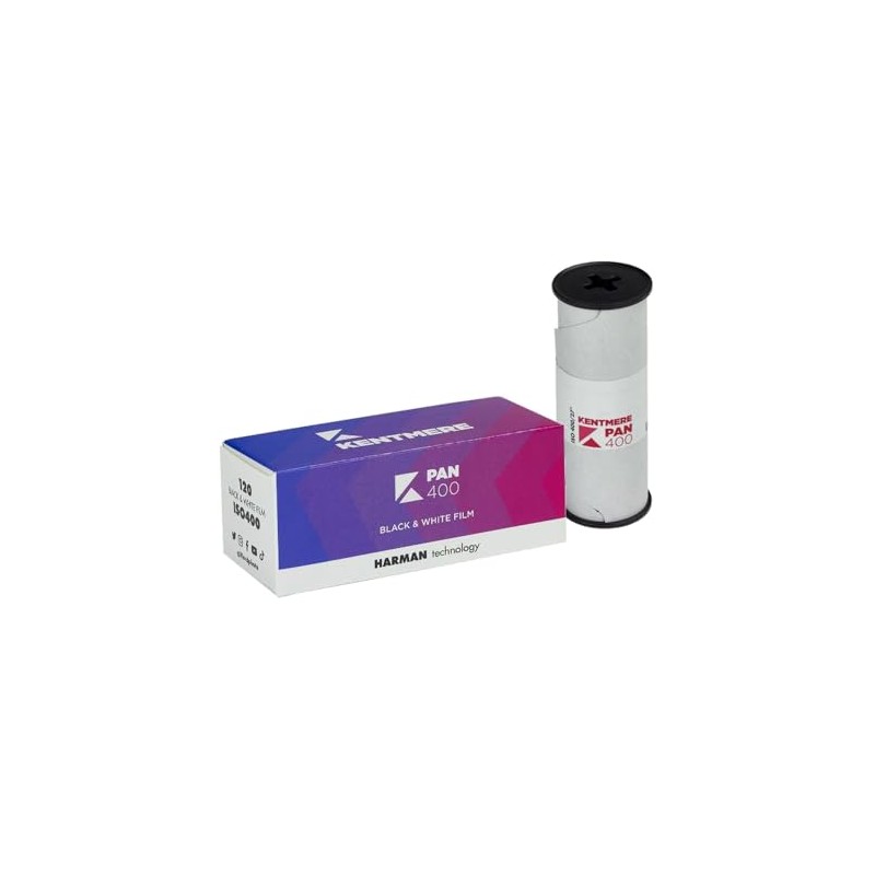 Kentmere Pan 400 Black & White 120 Medium Format Film