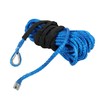 raseparter 5/16In x 50Ft 12000Lbs Blue Synthetic Winch Rope Cable