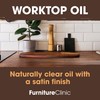 Furniture Clinic Worktop Oil 500ml - Food Safe, Quick Drying