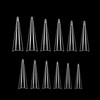KADS 3XL Extra Long Nail Tips Fake Nails Tips Clear